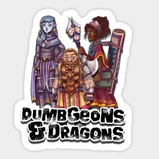 Decimators of Dragons (S02) - Dumbgeons & Dragons Sticker